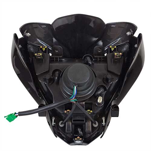 FAROL DEL. (OPTICA) COMPLETO BAJAJ ROUSER NS200 GRIS FONGROUND EXCLU
