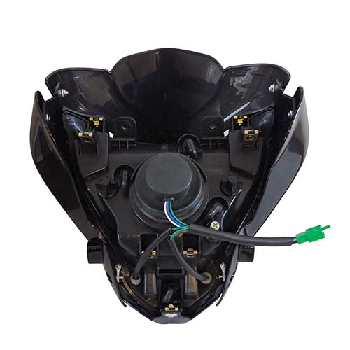 FAROL DEL. (OPTICA) COMPLETO BAJAJ ROUSER NS200 NEGRO FONGROUND EXCLU