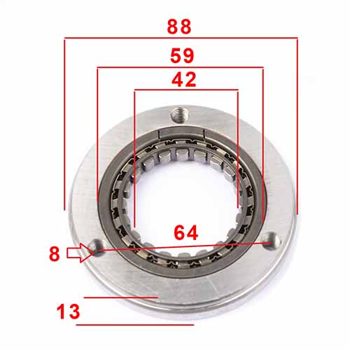 BENDIX DE ARRANQUE CG200/SKUA200/SKUA250/GUERRERO/MOTOMEL VAR-CAD STD