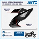 CACHA OPTICA LATERAL HONDA GLH150 GAUCHA NEGRO LADO IZQUIERDO MTC