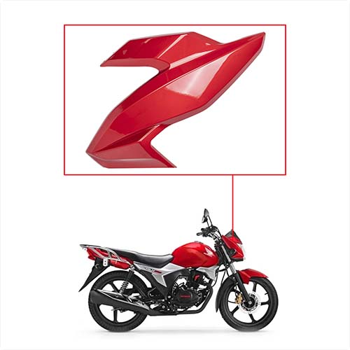 CACHA OPTICA LATERAL HONDA GLH150 GAUCHA ROJO LADO IZQUIERDO MTC