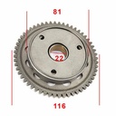 BENDIX DE ARRANQUE SUZUKI GN125 (CON CORONA) STD