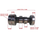 ARBOL DE LEVA - GILERA SMASH 110 LARGO S/DESCO REPCOR (J159ZV)