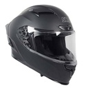 CASCO SNAIL FF871 DOBLE VISOR BLACK MATT M