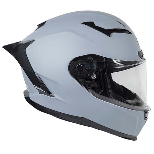CASCO SNAIL FF871 DOBLE VISOR GREY MATT M