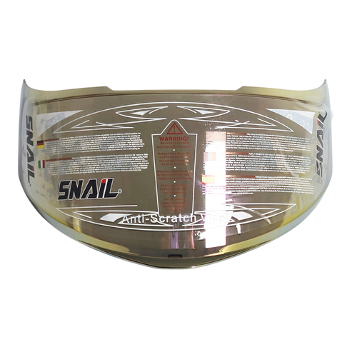 VISOR ROJO IRIDIUM SNAIL