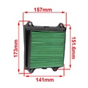 FILTRO DE AIRE BAJAJ ROUSER NS160 / RS 200 STD