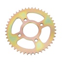 KIT TRANSMISION BAJAJ ROUSER NS160 CON DISCO DE FRENO DELANTERO Y ZAPATA TRASERA 428-134L (45/15) C/ORING DOR. STD