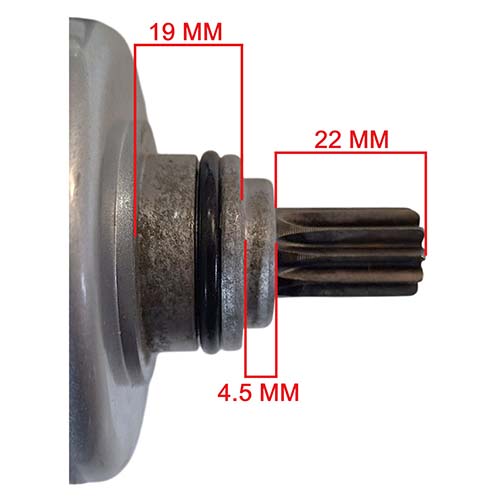 MOTOR DE ARRANQUE MOTOMEL XPLORA 250 OEM