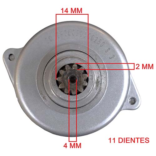 MOTOR DE ARRANQUE MOTOMEL XPLORA 250 OEM