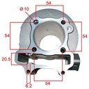 KIT CILINDRO + PISTON MOTOMEL VX150/KELLER150 STD