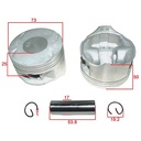 KIT CILINDRO + PISTON HONDA CBX250 TWISTER/XR250 TORNADO STD