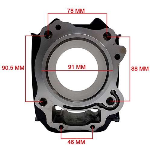 KIT CILINDRO + PISTON HONDA CB300F / XR300L TORNADO (77MM) STD