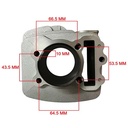 KIT CILINDRO + PISTON BAJAJ BOXER 150 (56mm) STD