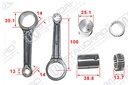 BIELA COMP. HONDA C125 BIZ/GILERA SMASH 110 LARGA (100x13) STD