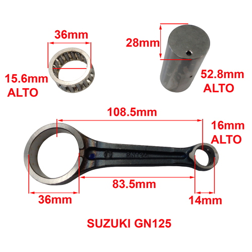 BIELA COMP. SUZUKI GN125 STD