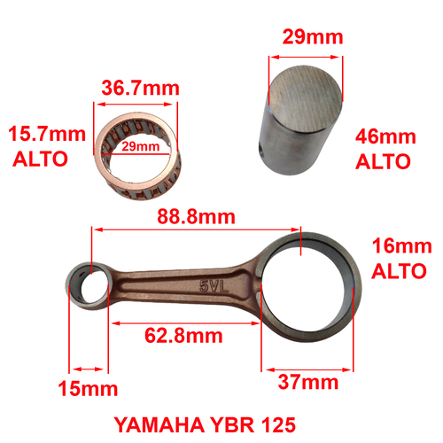 BIELA COMP. YAMAHA YBR 125 STD