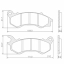 PASTILLA DE FRENO HONDA PCX 150 DEL FRASLE (FMPD00972)