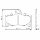 PASTILLA DE FRENO KTM DUKE 390 DEL FRASLE (FMPD00941)