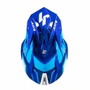 CASCO JUST1 J18 HEXA AZUL/ BLANCO GLOSS XS (CAJ0003XS)