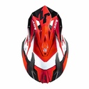 CASCO JUST1 J18 HEXA ROJO/ BLANCO/ NEGRO/ TITANIO MATE XL (CAJ0002XL)
