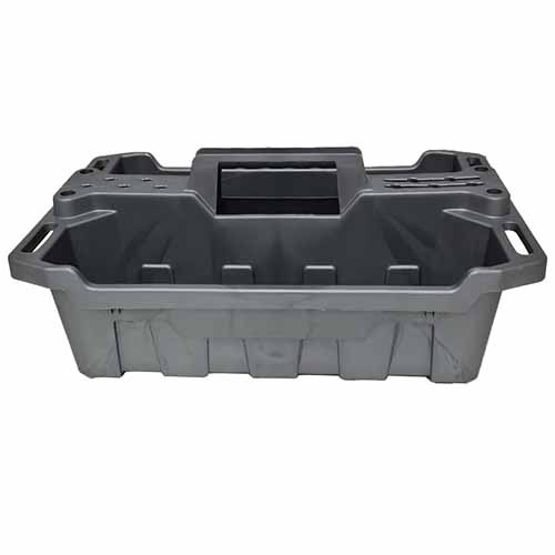 BANDEJA MULTIUSO GRIS 49x35x18 PLASTICA VC (1121G)