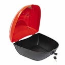 BAUL PORTA OBJETOS 32 LITROS UNIVERSAL ROJO PLASTICA VC (575R)