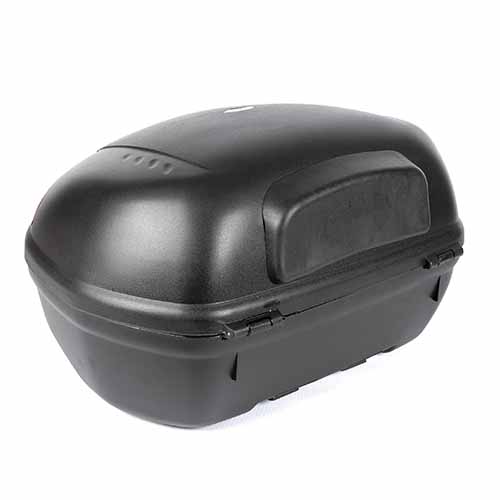 BAUL PORTA OBJETOS VAM45 NEGRO 530X430X333 BASE DESMONTABLE REFLECT. TRAS. PLASTICA VC (820)