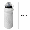 CARAMAÑOLA SPORTS 600cc CON TAPA CUBRE PICO BLANCA PLASTICA VC (1070B)