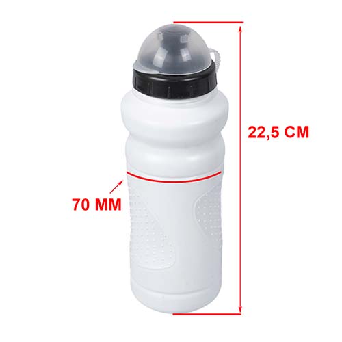 CARAMAÑOLA SPORTS 600cc CON TAPA CUBRE PICO TRANSPARENTE PLASTICA VC (1070T)