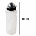 CARAMAÑOLA SPORTS 600cc CON TAPA CUBRE PICO TRANSPARENTE PLASTICA VC (1070T)