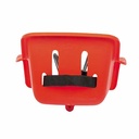 SILLA NIÑOS DEL. BICI ROJO PLASTICA VC (997R)