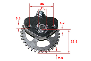 BOMBA DE ACEITE YAMAHA CRYPTON T105 STD