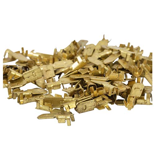 TERMINAL MACHO (ANCHO 6,3mm) BRONCE X 100 U. PLASTICA VC (702)