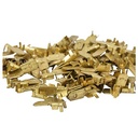 TERMINAL MACHO (ANCHO 6,3mm) BRONCE X 100 U. PLASTICA VC (702)