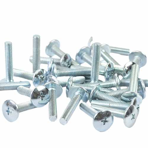 TORNILLO M6X20 PLATEADO P/PLASTICOS CABEZA Ø 16mm X UNIDAD PLASTICA VC (T003A)