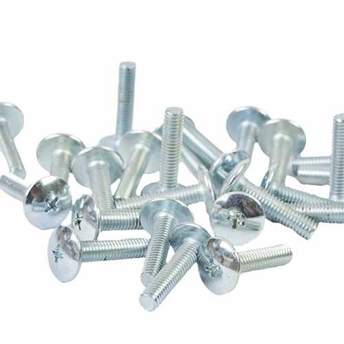 TORNILLO M6X25 PLATEADO P/PLASTICOS CABEZA Ø 16mm X UNIDAD PLASTICA VC (T004A)