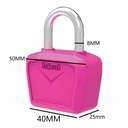 CANDADO ONGUARD 8240 NEON FUCSIA 40mm