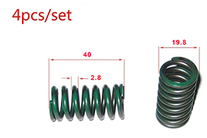 C-POWER (D.EMBR. RACING + RESORTES) CG TITAN 150 / XR 150L (5 pcs) STD