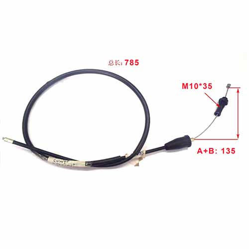 CABLE ACELERADOR MOTOMEL DAKAR-2 STD