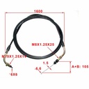 CABLE ACELERADOR ZANELLA RX 250 STD