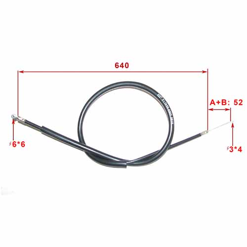 CABLE CEBADOR YAMAHA CRYPTON T105 STD