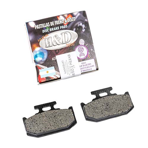 PASTILLA DE FRENO SUZUKI DR 250 TRASERA HYD (050)