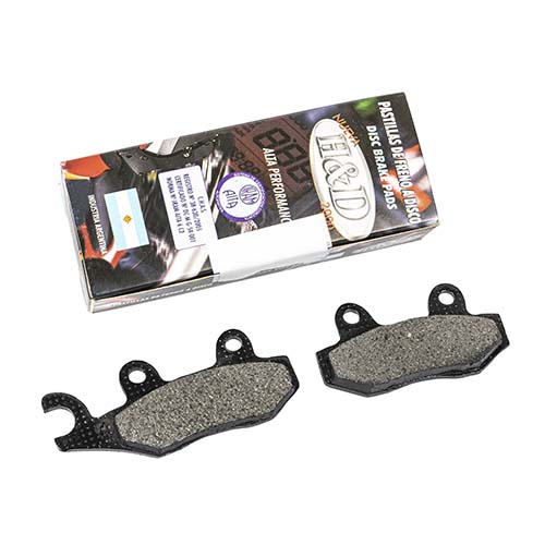 PASTILLA DE FRENO SUZUKI RM 125 / YAMAHA 125 / KAWASAKI KX 125 HYD (053)