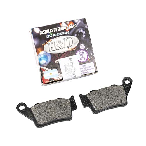 PASTILLA DE FRENO HONDA CB 500 99 TRASERO / BETA / KTM / TM HYD (100)