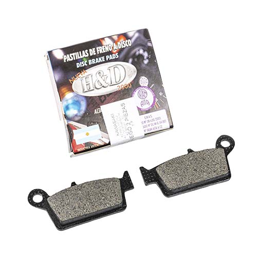 PASTILLA DE FRENO HONDA CRM 125 / XR 250 / 400 / 600 HYD (115)