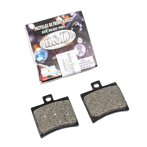 PASTILLA DE FRENO ZANELLA KEEWAY / NACKED 200 TRASERA HYD (161)