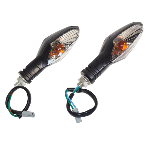FAROL GIRO BAJAJ ROUSER NS200 DEL/TRAS (JGO) MTC