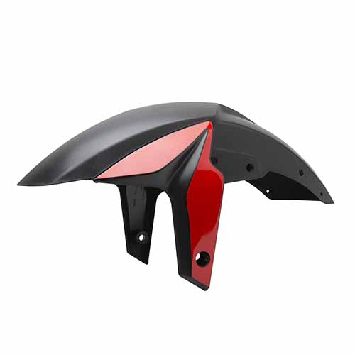 GUARDABARRO DEL. BAJAJ ROUSER 200 NS ROJO MTC