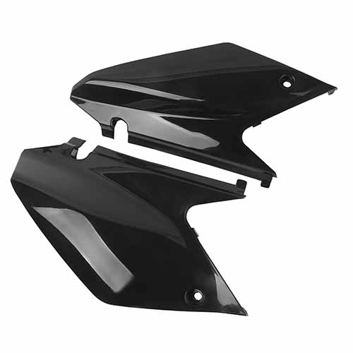 CACHA BAJO ASIENTO HONDA XR250 TORNADO NEGRO (JGO) MTC